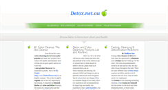 Desktop Screenshot of detox.net.au