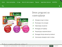 Tablet Screenshot of detox.si